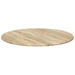 vidaXL Plateau de table Chêne sonoma 80 x 80 x 1.5 cm
