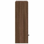 vidaXL Bibliothèque chêne marron 31x24x77 cm bois d'ingénierie