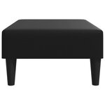 vidaXL Repose-pied noir 77x55x31 cm similicuir