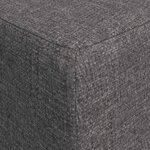 vidaXL Canapé-lit pliable 75 x 63 x 45 cm Gris clair