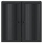vidaXL Armoire Murale Noir 59 x 31 x 60 cm Bois d'ingénierie