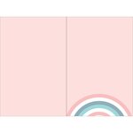 Carte bon anniversaire arc-en-ciel - draeger paris