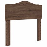 vidaXL Tête de lit Chêne brun 80 cm Bois d'ingénierie