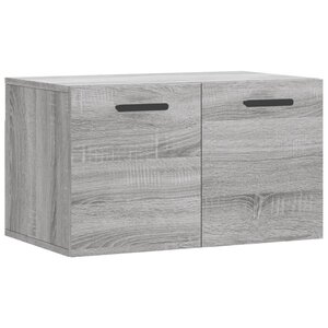 vidaXL Armoire murale Sonoma gris 60x36 5x35 cm Bois d'ingénierie