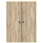 vidaXL Armoire Murale Chêne Sonoma 66 x 34 5 x 90 cm Bois d'ingénierie