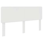 vidaXL Lit de Rangement Blanc 180 x 200 cm Bois d'ingénierie