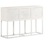 vidaXL Buffet 115x30x76 cm Bois de manguier massif