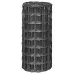 vidaXL Clôture euro Acier 10 x 0 8 m Gris