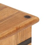 vidaXL Coffre 90x40x40 cm Bois d'acacia solide