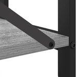 vidaXL Étagère Sonoma gris 80 x 30 x 85 cm Bois d'ingénierie