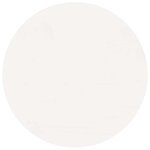 vidaXL Dessus de table rond blanc Ø50x3 cm bois de pin massif