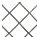 vidaXL Clôture à treillis 5 Pièces Gris Bois de sapin massif 180x30 cm