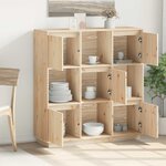 vidaXL Buffet 110 5x35x117 cm Bois de pin massif