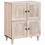 vidaXL Buffet Blanc 33 5 x 60 x 75 cm