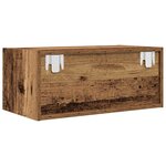 vidaXL Meuble TV vieux bois 60x31x25 5 cm bois d'ingénierie