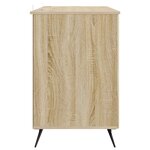 vidaXL Bureau Chêne Sonoma 142 5 x 50 x 75 cm Bois d'ingénierie