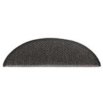 vidaXL Tapis d'escalier autocollants 15 Pièces 56x17x3 cm Anthracite