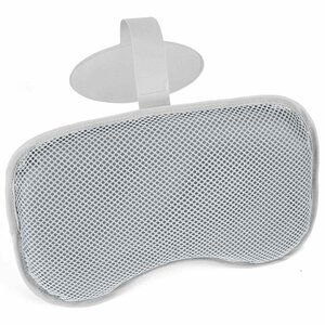 Bestway Coussin de bain spa 2 Pièces Gris 23 x 13 x 5 cm Acier et PVC