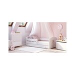 Lit enfant LUK BAR + gigogne  160x80 Fée avec matelas