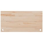 vidaXL Dessus de bureau 100x60x2 5 cm bois massif de pin
