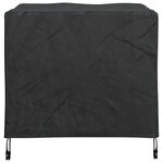 vidaXL Housse pour meubles Uni Noir 64 x 64 x 65 cm Tissu Oxford 210D