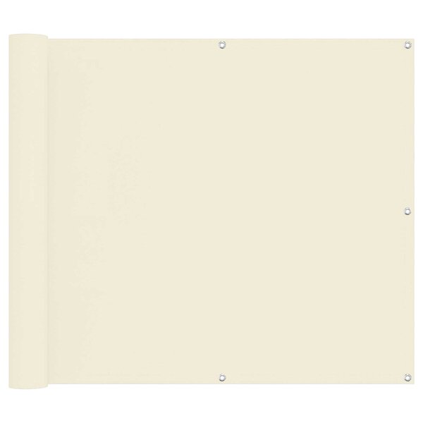 vidaXL Écran de balcon 90 x 200 cm Oxford alu enduit de PU
