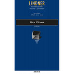 Bandes Klemmfix double soudure 196 x 138 mm pour blocs de timbres. Fond - Noir