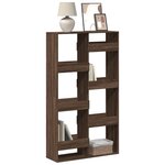 vidaXL Bibliothèque chêne marron 100x33x175 cm bois d'ingénierie