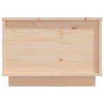 vidaXL Table basse 40x50x35 cm Bois massif de pin