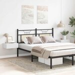 vidaXL Tables de chevet flottantes 2 Pièces Blanc bois d’ingénierie