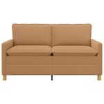 vidaXL Canapé Beige 156 x 81 x 87 5 cm Tissu