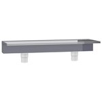 vidaXL Déversoir pour cascade avec LED RVB Acrylique 90 cm