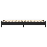 vidaXL Cadre de lit sans matelas noir 80x200 cm similicuir