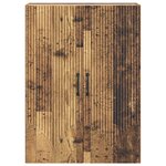 vidaXL Armoire Murale 66 x 34 5 x 90 cm Bois d'ingénierie Bois ancien
