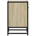 vidaXL Table de chevet chêne sonoma 40x31x50 cm bois d’ingénierie