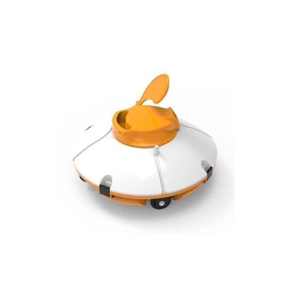 BESTWAY Robot aspirateur Frisbee - Pour piscine a fond plat - 5 x 3 m