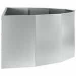 vidaXL Jardinière Argent 120 x 60 x 35 cm Acier galvanisé