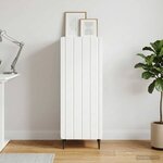vidaXL Buffet Blanc 34 5 x 33 x 92 cm Bois d'ingénierie