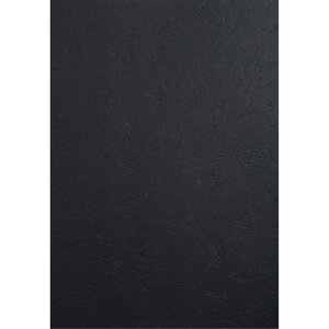 Paquet De 100 Couvertures Grain Cuir Pour Reliure A4 - Noir - Papeteries De Clairefontaine