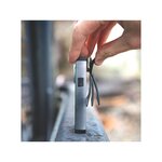 Lampe de poche Led rechargeable 200 Lumen base magnétique 6 h dautonomie port USB