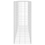 vidaXL Panier de gabion Acier inoxydable 85x30x200 cm
