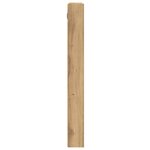 Cabinet Vitrine vidaXL en Chêne Artisan 100x8 5x75 cm en Bois Aggloméré