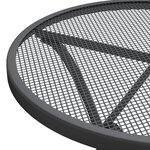 vidaXL Ensemble à manger de jardin 3 Pièces Maille Métal Anthracite
