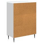 vidaXL Buffet Blanc 66 x 34 5 x 92 cm Bois d'ingénierie
