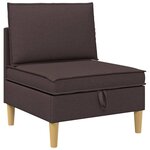 vidaXL Sofa avec rangement Tissu