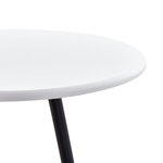 vidaXL Ensemble de bar 3 Pièces Tissu Gris foncé