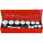 Ks tools jeu de clé à cliquet et de douille 15 pièces 1" 911.0814