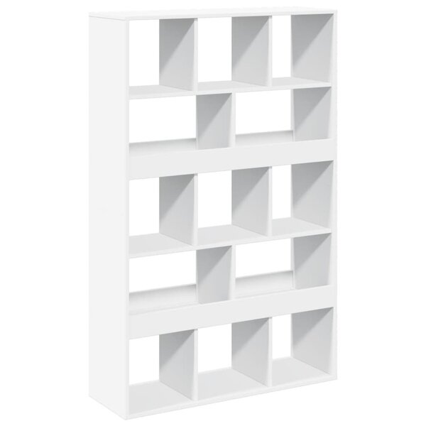 vidaXL Bibliothèque blanc 100x33x156 5 cm bois d'ingénierie