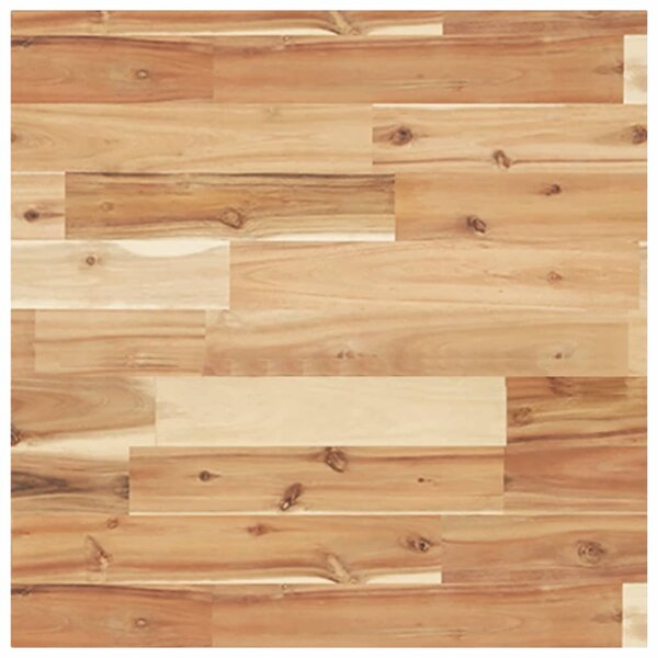 vidaXL Dessus de table carré 50x50x4 cm bois massif d'acacia