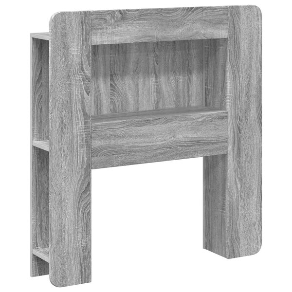 vidaXL Cabinet de Tête de Lit Sonoma gris Bois d’ingénierie
